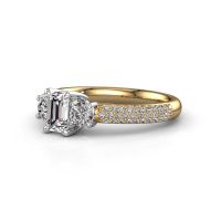 Image of Engagement Ring Marielle Eme<br/>585 gold<br/>Diamond 1.37 Crt