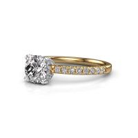 Image of Engagement ring saskia rnd 1<br/>585 gold<br/>lab-grown diamond 1.364 crt