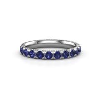 Image of Stackable Ring Jackie 2.7<br/>950 platinum<br/>Sapphire 2.7 mm