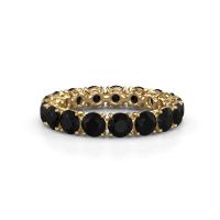 Bild von Vorsteckring vivienne 3.7<br/>585 Gold<br/>schwarz diamant 4.08 crt