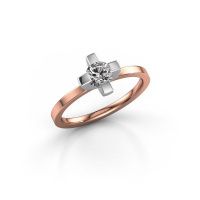 Afbeelding van Ring Therese<br/>585 rosé goud<br/>Diamant 0.40 crt