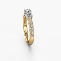 Image of Engagement Ring Marielle Rnd<br/>585 gold<br/>Diamond 0.920 crt