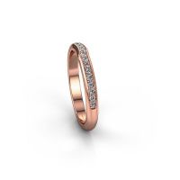 Afbeelding van Aanschuifring SRH0271C20H6<br/>585 rosé goud<br/>Lab-grown diamant 0.252 crt