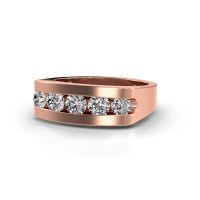 Afbeelding van Heren ring Richard<br/>585 rosé goud<br/>Diamant 0.36 crt