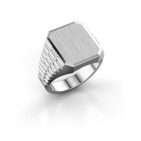 Image of Signet ring erik 3<br/>950 platinum