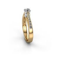 Afbeelding van Verlovingsring Rozella<br/>585 goud<br/>Diamant 0.468 crt