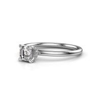 Afbeelding van Verlovingsring Crystal ASSC 3 585 witgoud diamant 0.50 crt