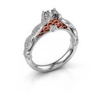 Afbeelding van Verlovingsring Chantelle 585 witgoud diamant 1.002 crt