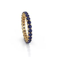 Image of Stackable ring Michelle full 2.7 585 gold sapphire 2.7 mm