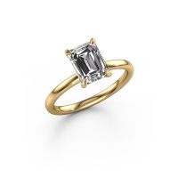 Image of Engagement Ring Crystal Eme 1<br/>585 gold<br/>Lab-grown Diamond 1.75 Crt
