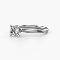 Image of Engagement Ring Crystal Cus 1<br/>585 white gold<br/>Lab-grown diamond 1.00 crt