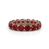 Bild von Vorsteckring heddy rnd 4.0<br/>585 Roségold<br/>Rubin 4 mm
