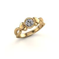 Image of Ring Lorrine 585 gold diamond 0.60 crt