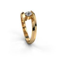 Afbeelding van Ring Paulette<br/>585 goud<br/>Diamant 0.40 crt