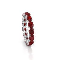 Bild von Ring vivienne ovl 4.5x3.5<br/>585 Weißgold<br/>rubin 4.5x3.5 mm