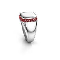 Image of Men's ring Pascal 950 platinum ruby 1.1 mm