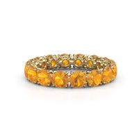 Bild von Vorsteckring vivienne 4.0<br/>585 Gold<br/>Citrin 4 mm