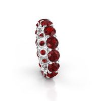 Bild von Ring heddy rnd 4.7<br/>585 Weißgold<br/>Rubin 4.7 mm