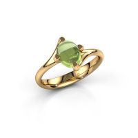 Afbeelding van Ring Nora<br/>585 goud<br/>Peridoot 8x6 mm