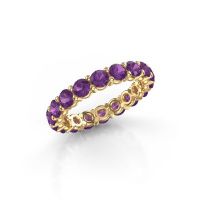 Bild von Ring heddy rnd 3.4<br/>585 Gold<br/>Amethyst 3.4 mm