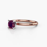 Image of Engagement Ring Crystal Cus 1<br/>585 rose gold<br/>Rhodolite 5.5 mm