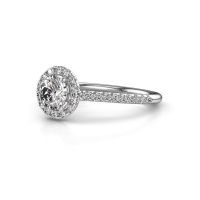 Image of Engagement ring seline rnd 2<br/>950 platinum<br/>Diamond 0.920 crt