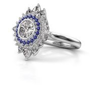 Image of Engagement ring Tianna 950 platinum diamond 1.884 crt