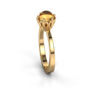 Afbeelding van Ring Marly<br/>585 goud<br/>Citrien 6 mm