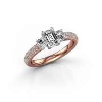 Image of Engagement Ring Marielle Eme<br/>585 rose gold<br/>Lab-grown Diamond 1.37 Crt