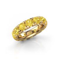 Bild von Vorsteckring jackie 4.7<br/>585 Gold<br/>Gelb Saphir 4.7 mm