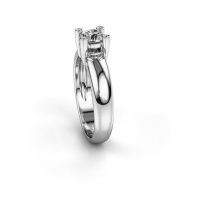 Afbeelding van Ring Fleur<br/>585 witgoud<br/>Lab-grown diamant 0.42 crt