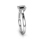 Afbeelding van Verlovingsring Mignon eme 1 925 zilver diamant 0.90 crt