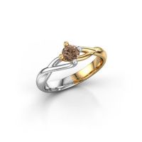 Image of Ring Paulien<br/>585 gold<br/>Brown diamond 0.30 crt