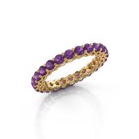 Image of Stackable ring Michelle full 2.7 585 gold amethyst 2.7 mm