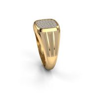 Afbeelding van Pinkring Robbert<br/>585 goud<br/>Lab-grown diamant 0.558 crt