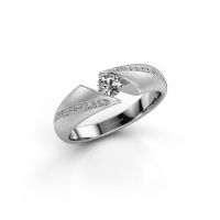 Image of Ring Hojalien 2<br/>585 white gold<br/>Diamond 0.37 crt