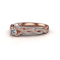 Afbeelding van Verlovingsring Chantelle 585 rosé goud diamant 0.63 crt