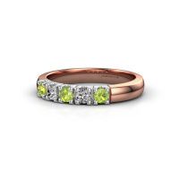 Image of Ring Rianne 5<br/>585 rose gold<br/>Peridot 2.7 mm