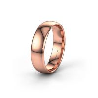 Afbeelding van Trouwring WH0100M36AP<br/>585 rosé goud ±6x1.7 mm