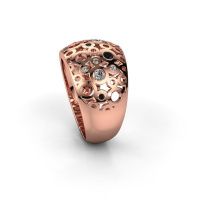 Image de Bague Jaylinn 2<br/>585 or rose<br/>Zircone 2.2 mm