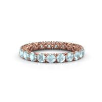 Bild von Ring vivienne 2.9<br/>585 Roségold<br/>aquamarin 2.9 mm
