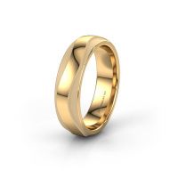 Image of Wedding ring WH2062M26BM<br/>585 gold ±6x2 mm