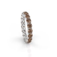 Bild von Vorsteckring vivienne 3.4<br/>950 Platin<br/>braun diamant 2.700 crt