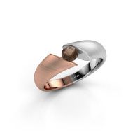 Image of Ring Hojalien 1<br/>585 rose gold<br/>Smokey quartz 4.2 mm