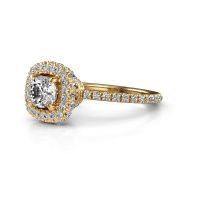 Image of Engagement ring Talitha CUS 585 gold lab grown diamond 1.428 crt