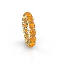 Bild von Ring vivienne 4.2<br/>585 Gold<br/>Citrin 4.2 mm