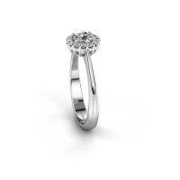 Image de Bague de fiançailles Anca<br/>950 platine<br/>Diamant synthétique 0.44 crt