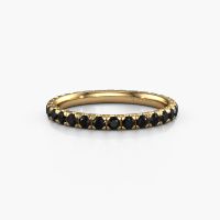 Image of Stackable Ring Jackie 2.0<br/>585 gold<br/>Black Diamond 1.044 Crt