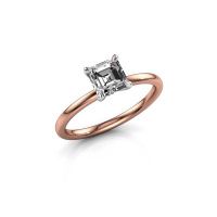 Afbeelding van Verlovingsring Crystal ASSC 1 585 rosé goud diamant 1.00 crt