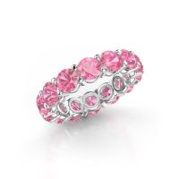 Bild von Ring heddy rnd 4.7<br/>950 Platin<br/>Pink Saphir 4.7 mm